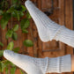 Alpaca Lounge Socks Silver