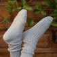 Alpaca Lounge Socks Silver