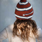 Dory Beanie Rust Stripe