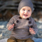 Augustin Baby Sweater Brownish