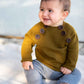 Augustin Baby Sweater Kelp