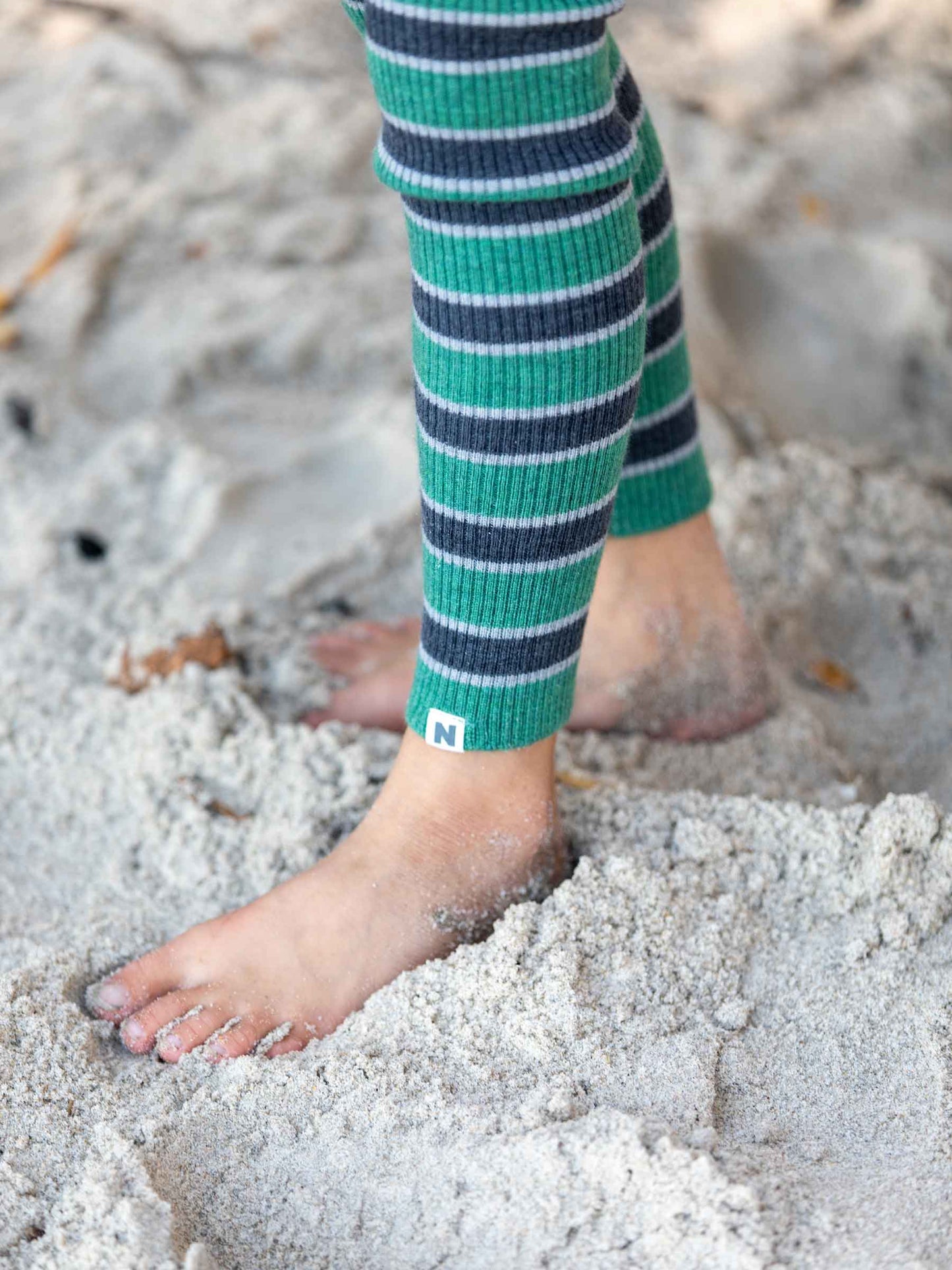 Knit Leggings Paddy Stripe