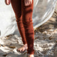 Knit Leggings Rust