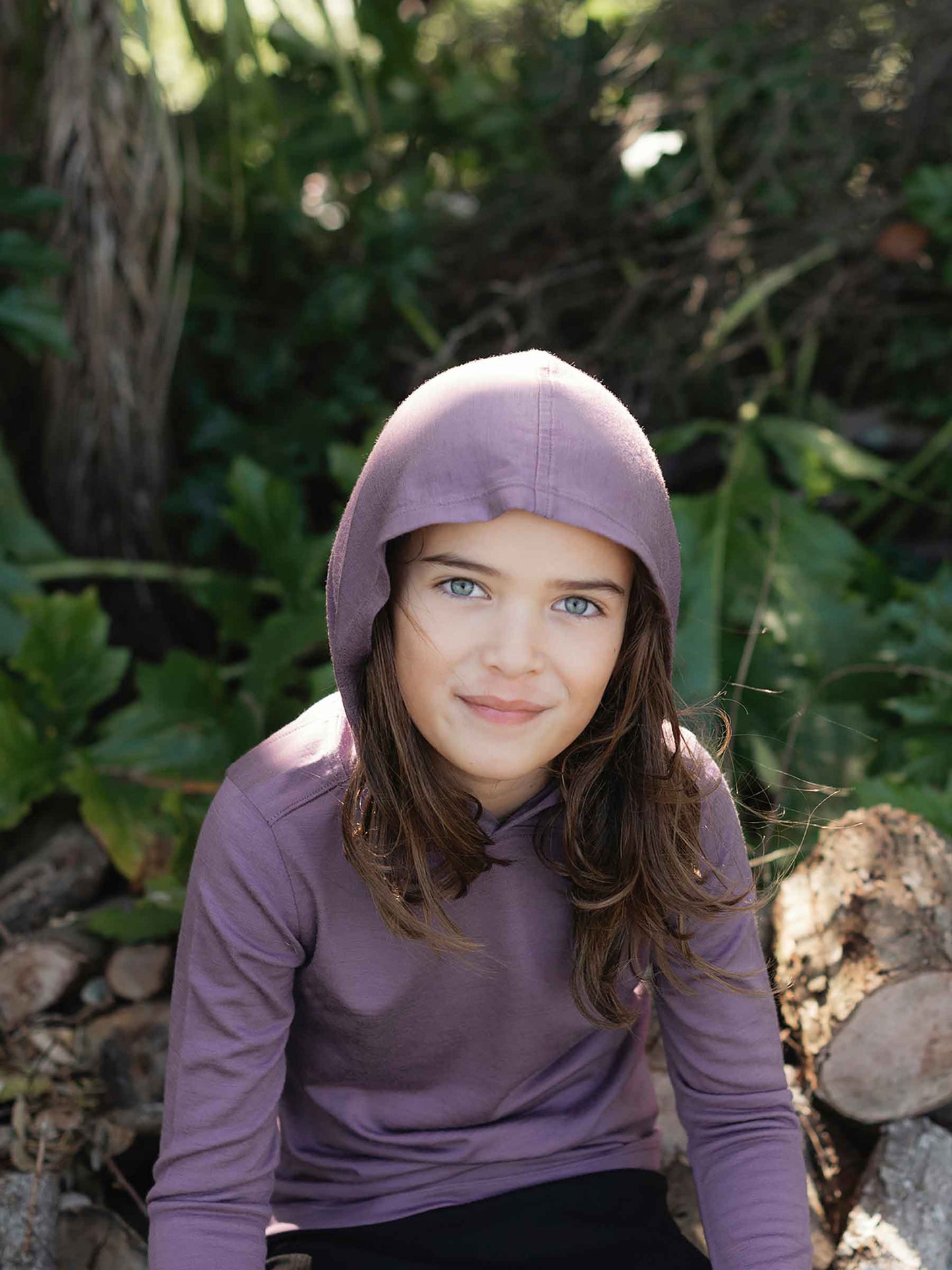 Trailhead Merino Hoodie Plum