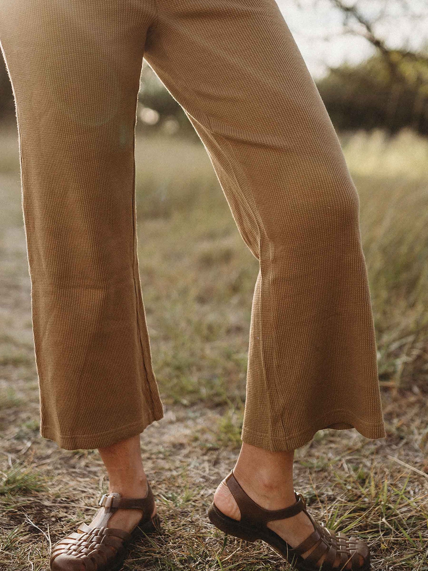 Women's Waffle Culotte Burnish