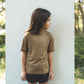 Child MerinoSilk Wallace Tee Kelp