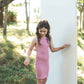 Child MerinoSilk Tank Dress Dusk