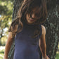 Child MerinoSilk Tank Dress Plum