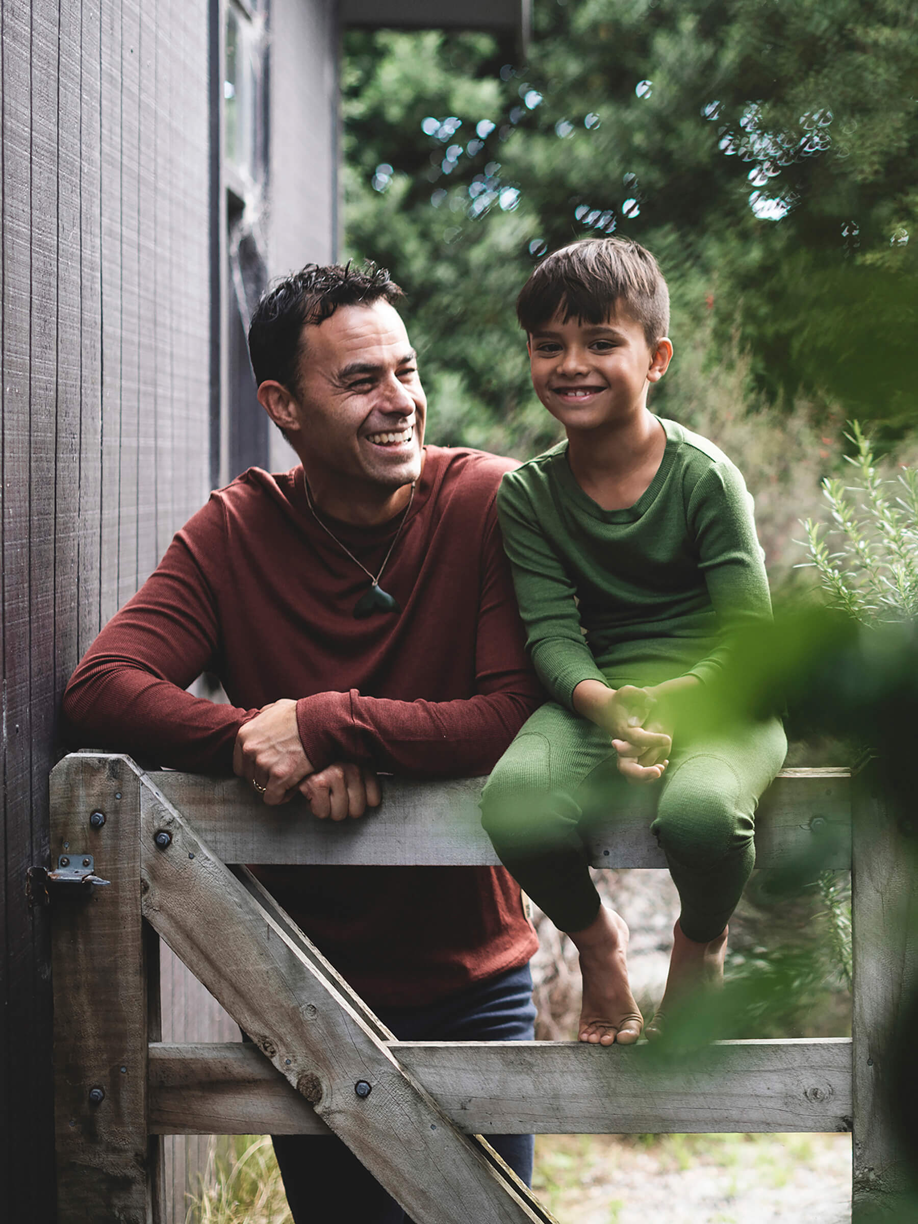 Child MerinoSilk Leggings Dill