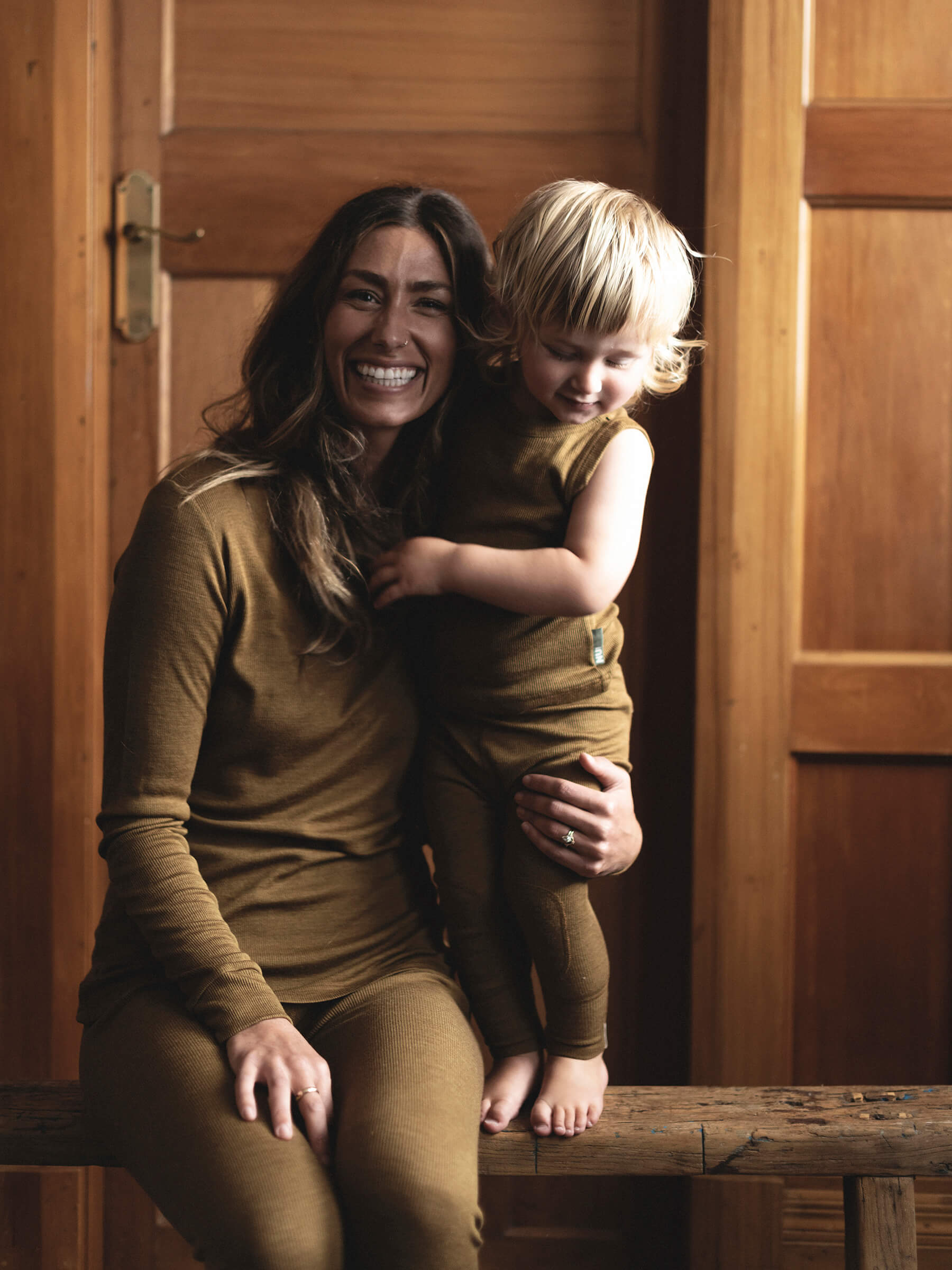 Women's Merinosilk Crew Kelp