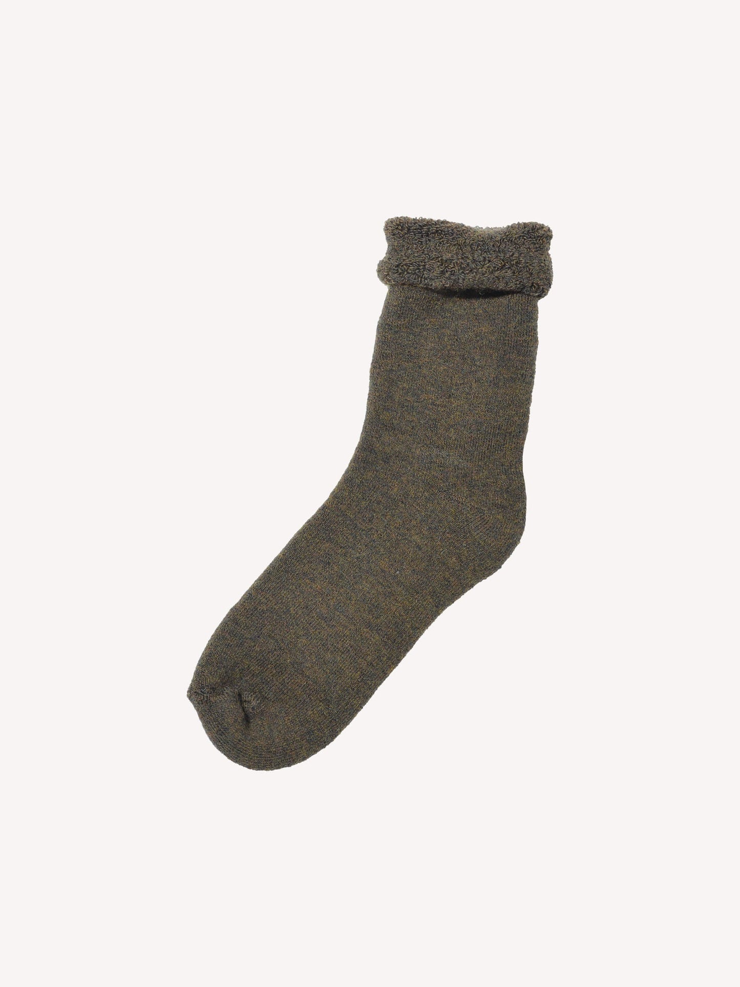 Merino Child Lounge Socks Olive