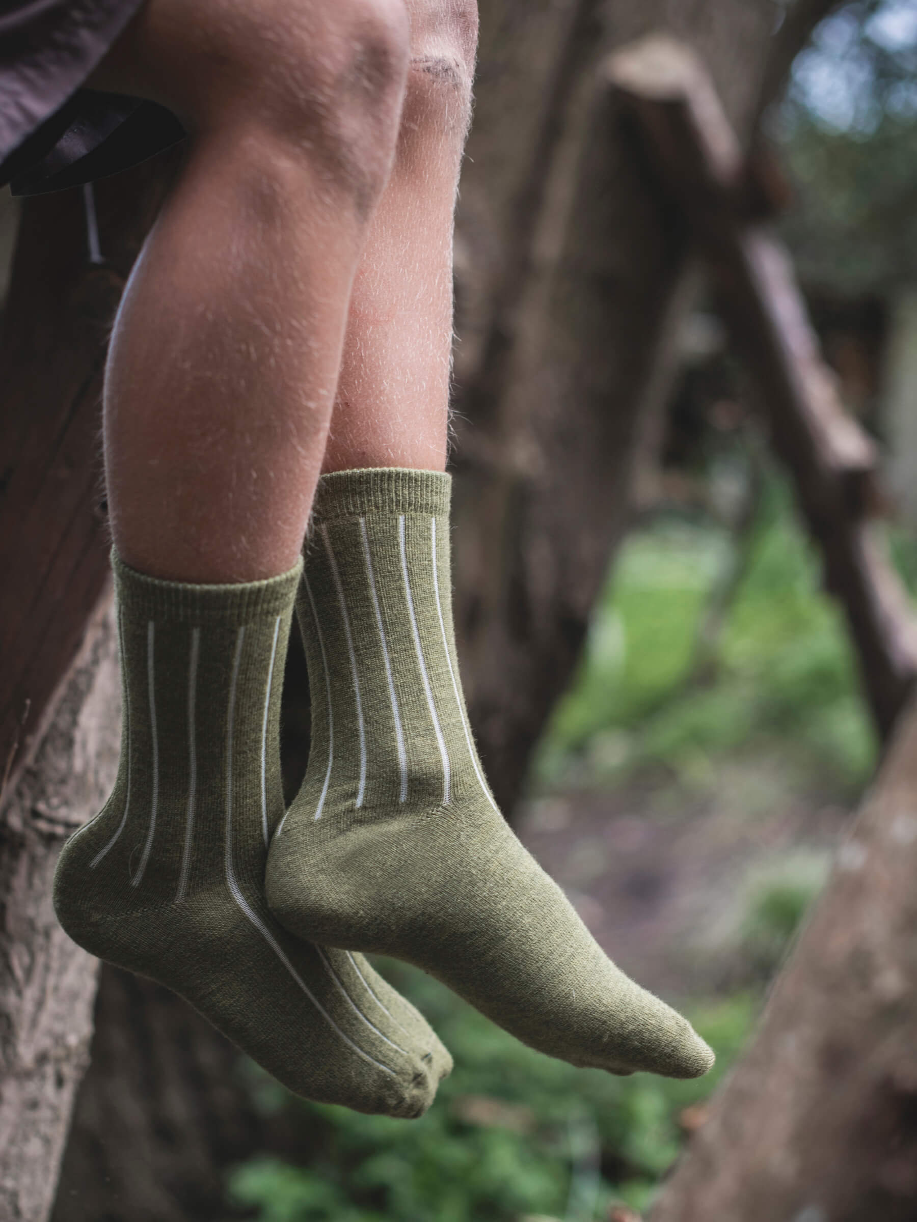 Merino Child Nature Socks Grass