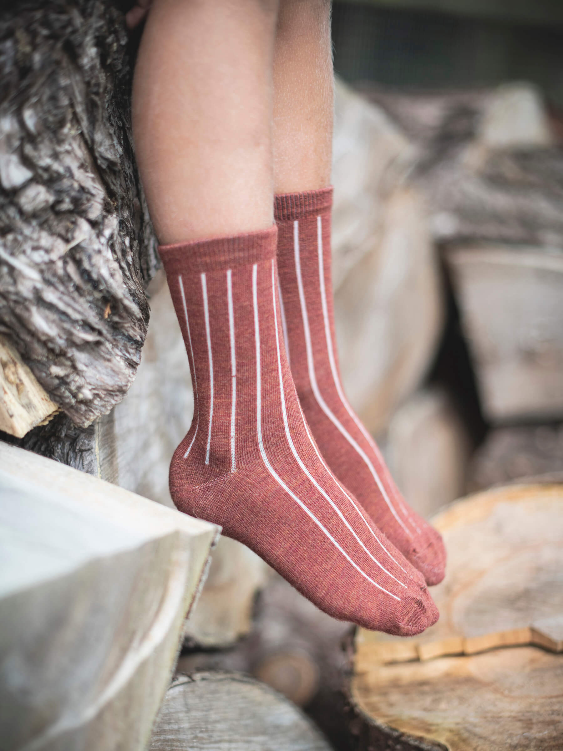 Merino Child Nature Socks Rust