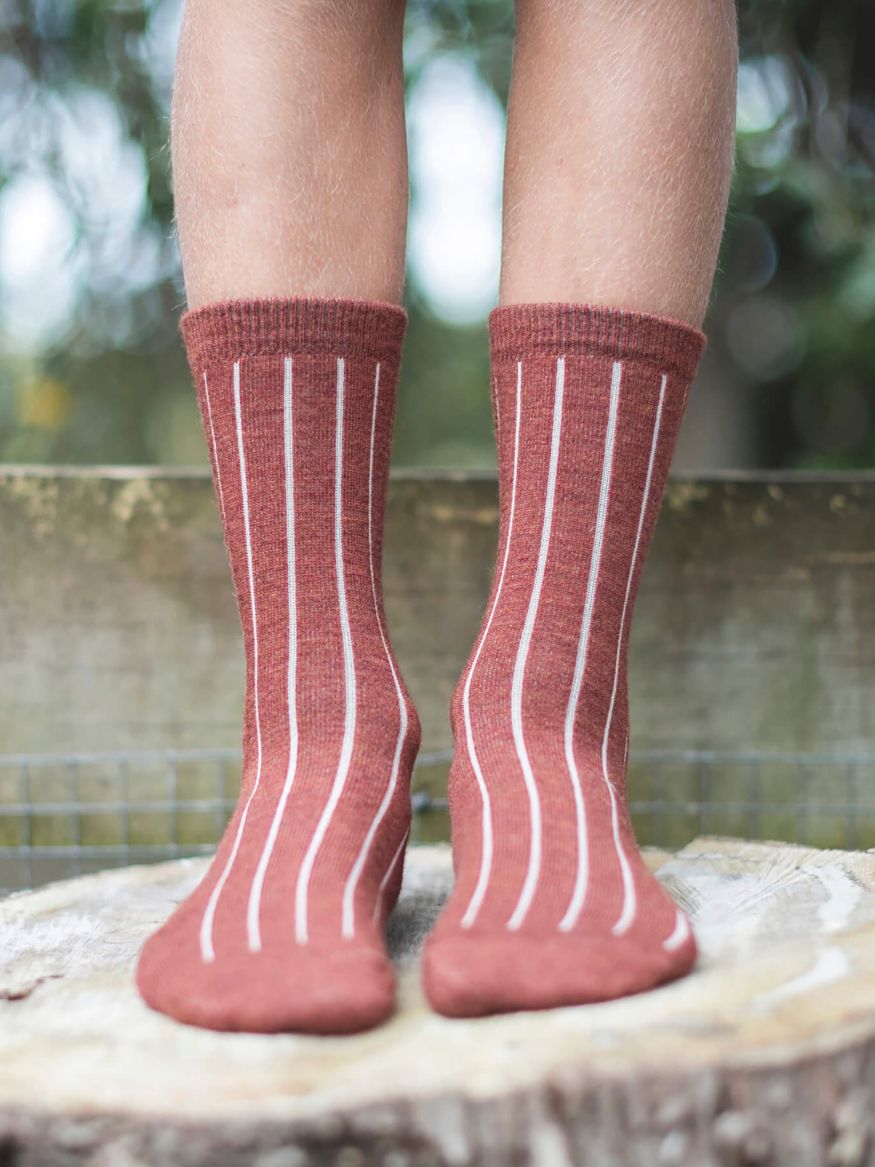 Merino Child Nature Socks Rust