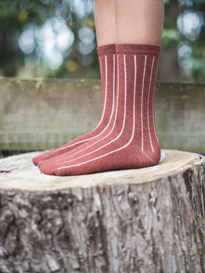 Merino Child Nature Socks Rust