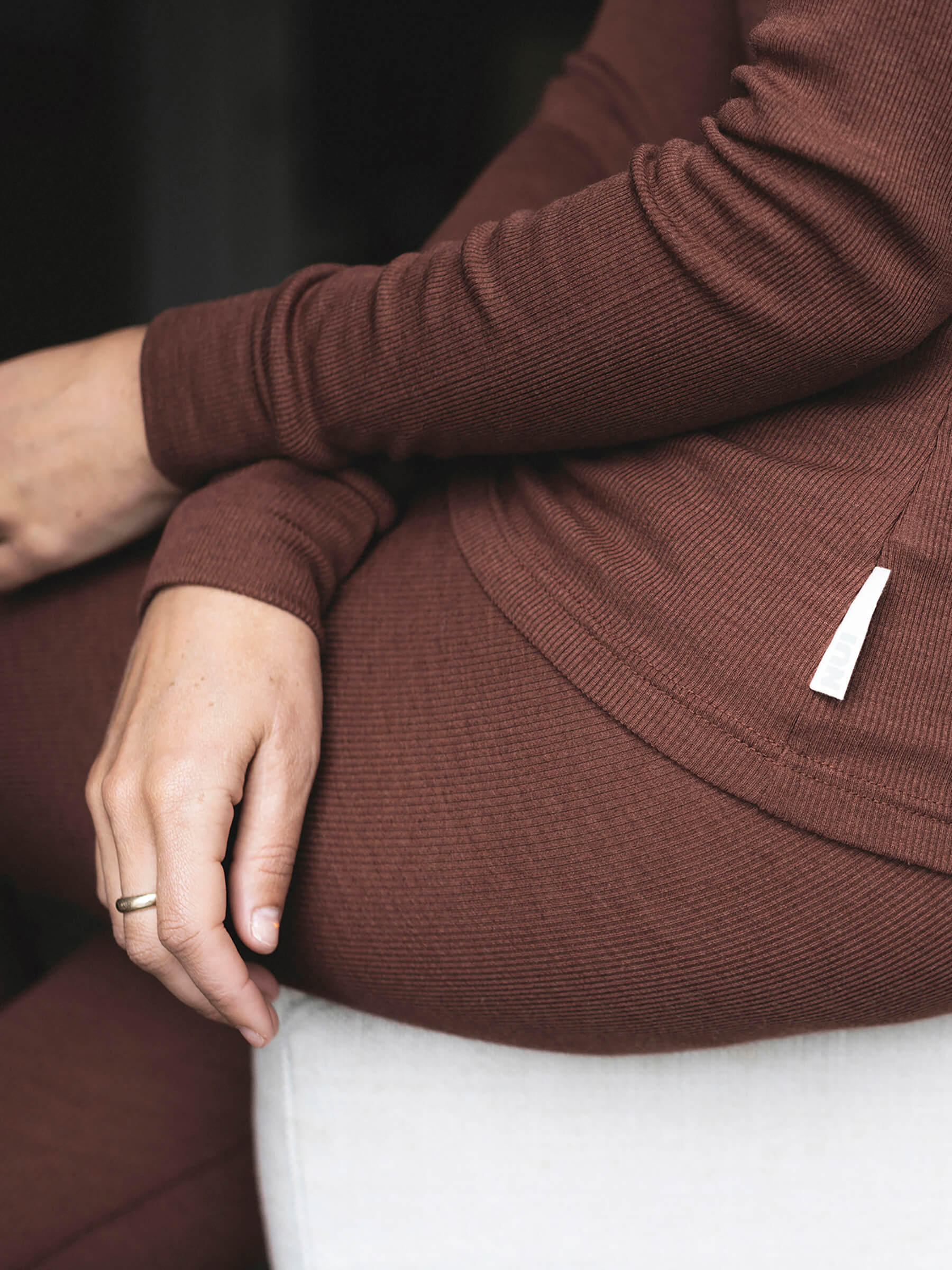 Women's Merinosilk Leggings Rust