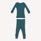 Baby MerinoSilk Leggings Deep Sea
