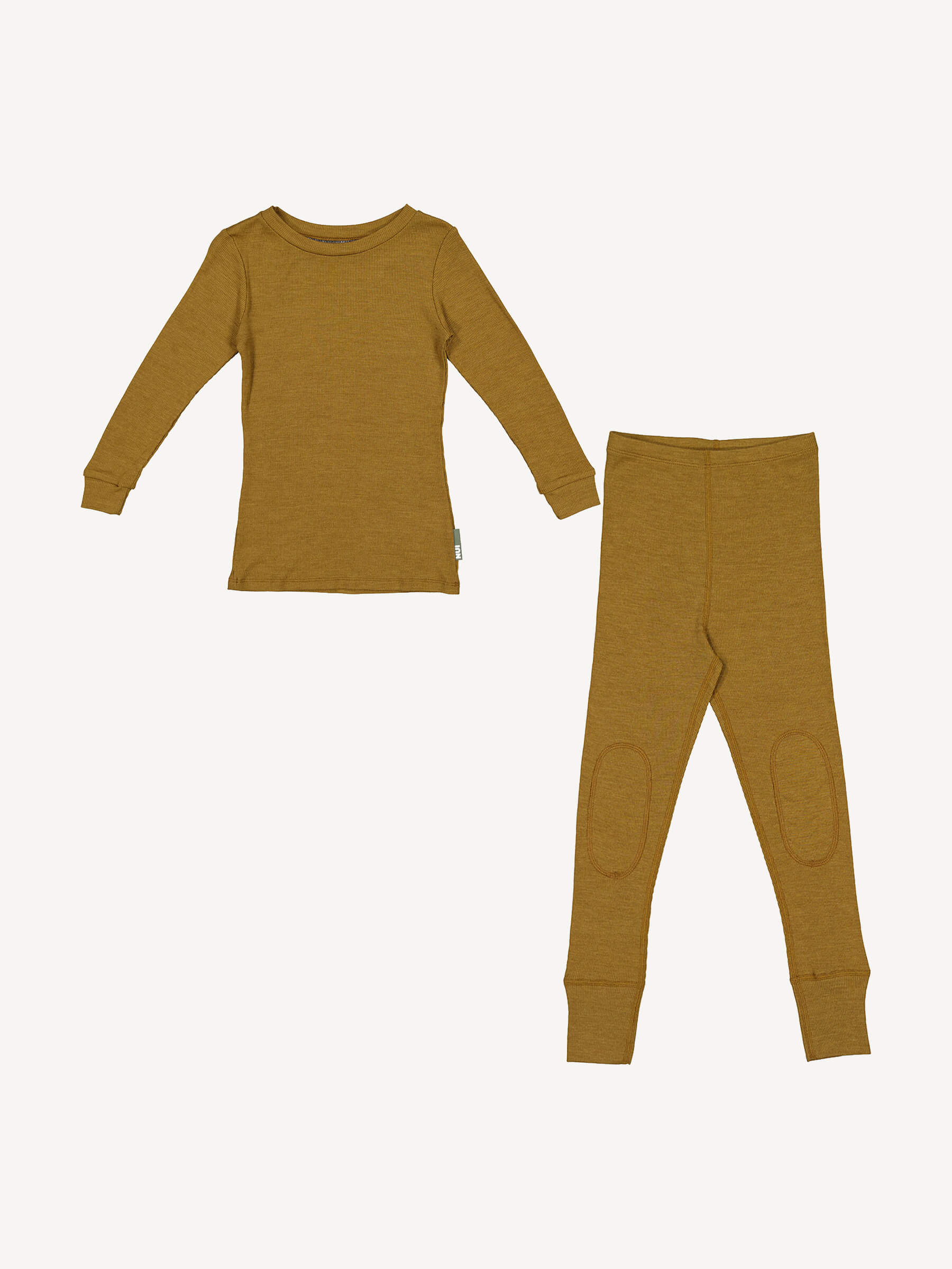 Child MerinoSilk Leggings Kelp