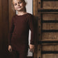 Child MerinoSilk Leggings Rust